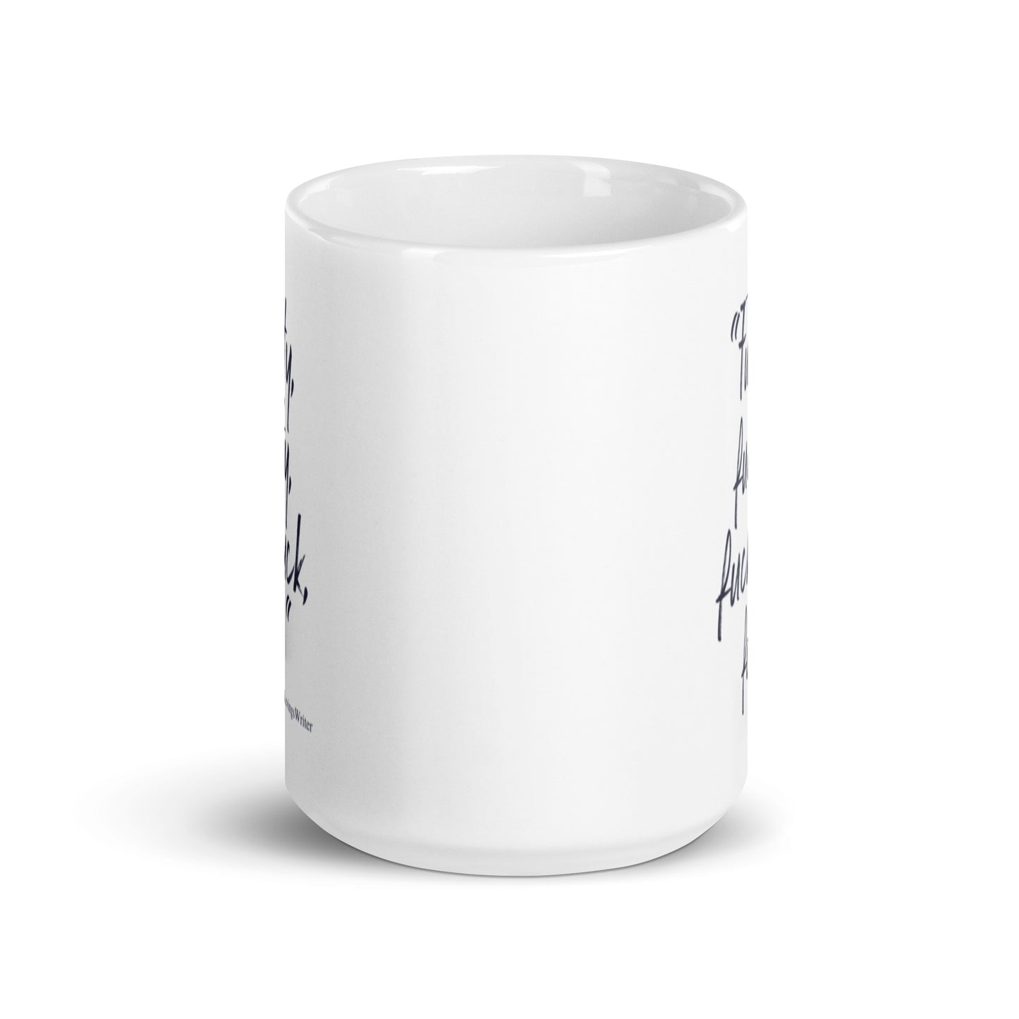 Fuckity Fuckity poetry mug