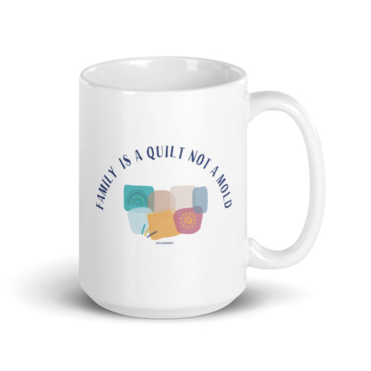 Family is a Quilt Mug